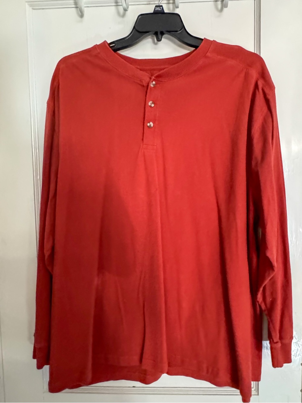 Mountain Ridge "Explore Life" Long Sleeve Henley Shirt - XX- Large